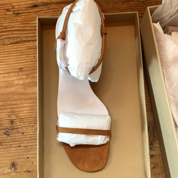 REFORMATION Mallory Sandal Camel PRICE FIRM NO OFFERS 8.5 LAST PAIR NO RESTOCK - Picture 5 of 7